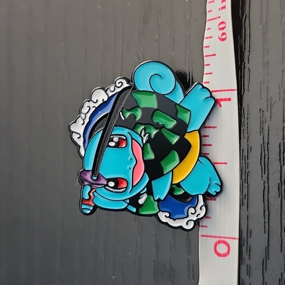 Pokemon x Naruto Squirtle Pin - Picture 4 of 4